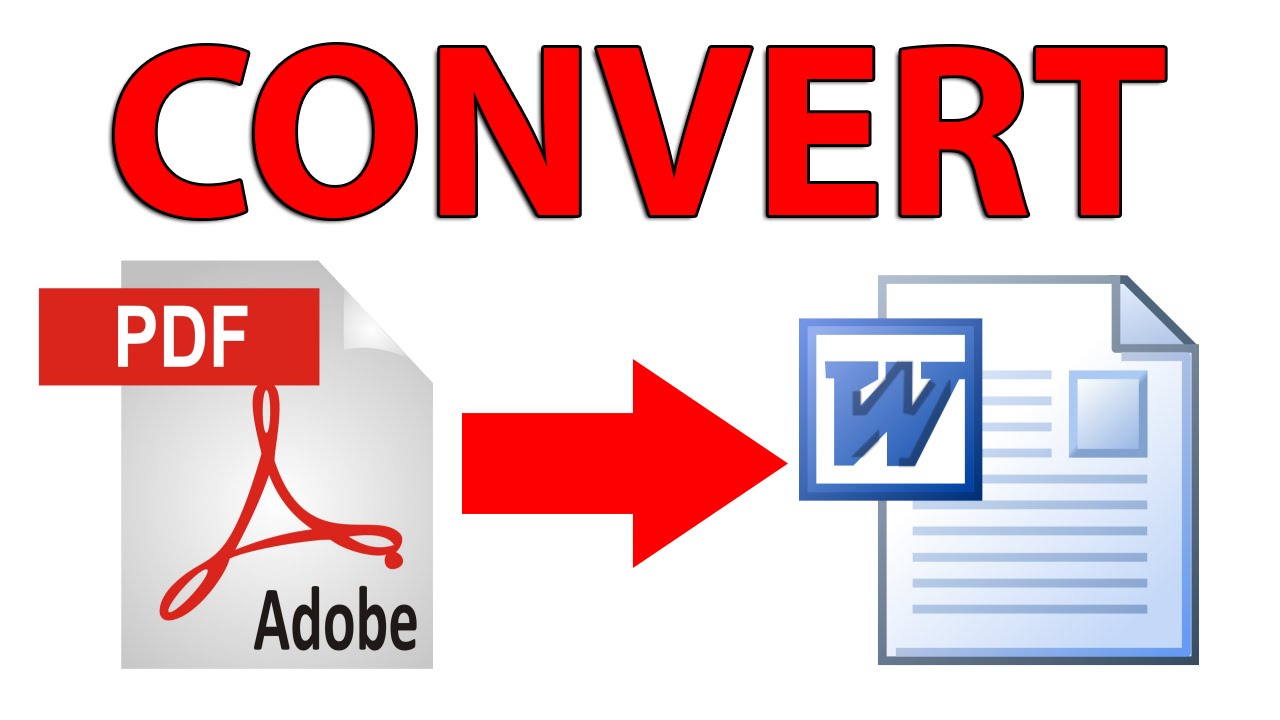 How to convert a PDF file to Word in different simple ways?