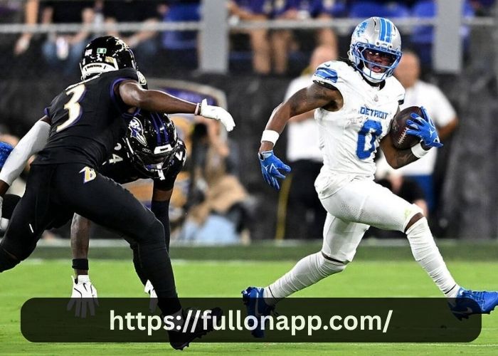 Detroit Lions Vs Baltimore Ravens Match Player Stats