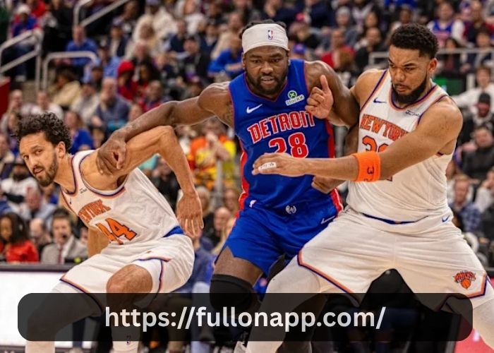 Knicks Vs Detroit Pistons Match Player Stats