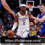 Oklahoma City Thunder Vs Denver Nuggets Match Player Stats