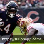 Chicago Bears Vs 49ers Match Player Stats